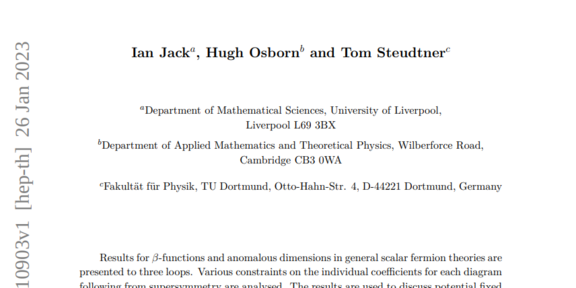 Explorations in Scalar Fermion Theories: β-functions, Supersymmetry and Fixed Points