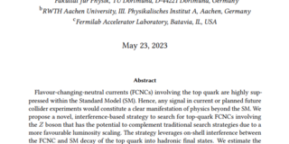 Leveraging on-shell interference to search for FCNCs of the top quark and the Z boson